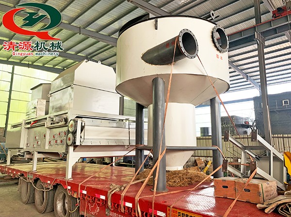 發(fā)往青?？蛻艮D(zhuǎn)鼓濃縮脫水一體機(jī)鐘式旋流除砂機(jī)